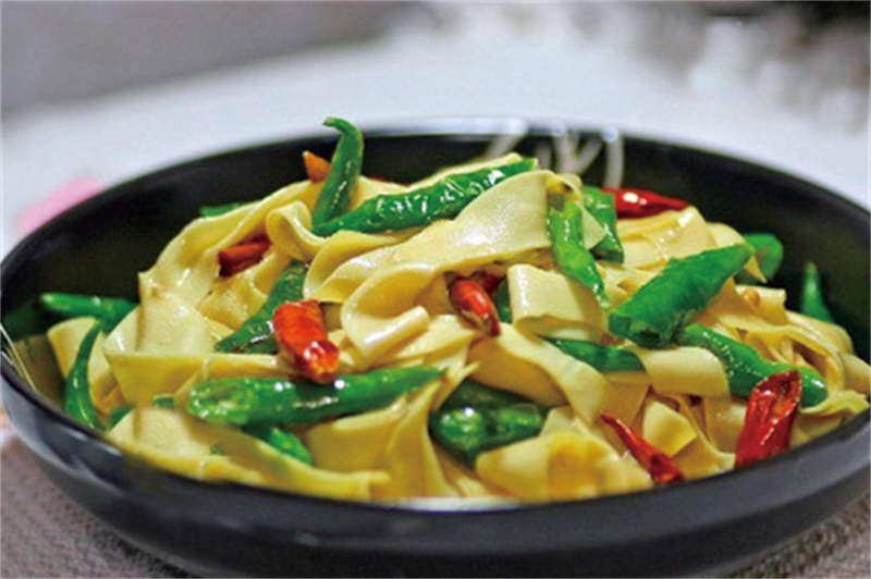 千叶豆腐类-辣味千页豆腐